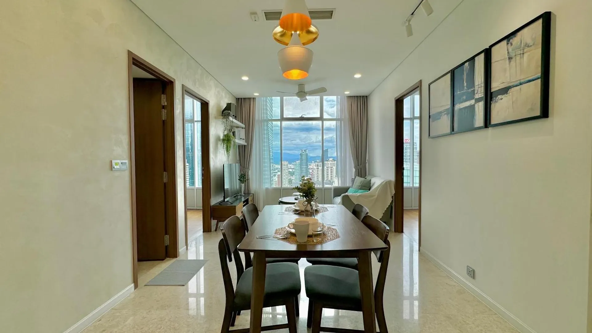 Lägenhet Sky Suites Wonder 2Br Suite Klcc View Kuala Lumpur