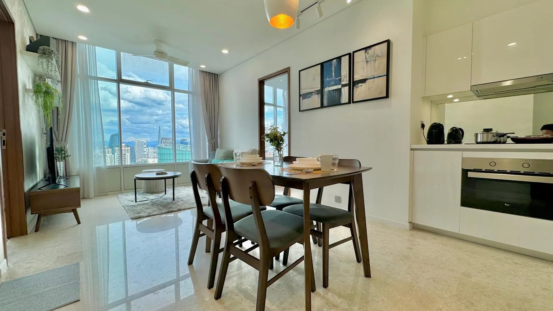 Lägenhet Sky Suites Wonder 2Br Suite Klcc View Kuala Lumpur